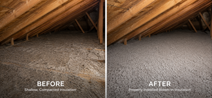 Upgrading Your Attic Efficiency Through Professional Blown-In Insulation in Edmonton