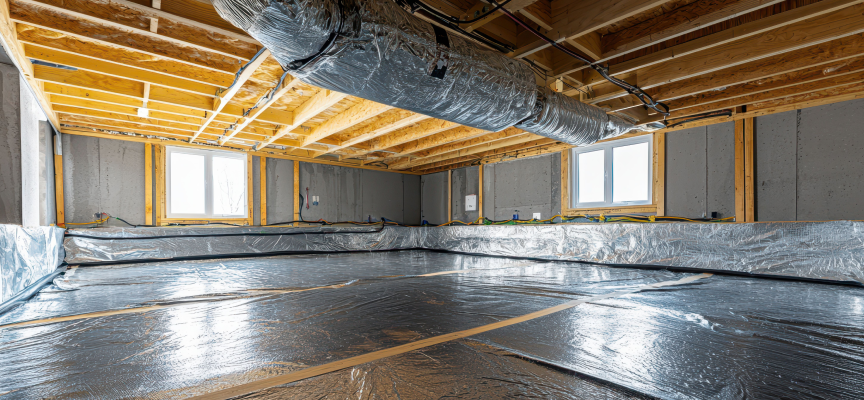 Blocking Harmful Emissions and Moisture With Airtight Garage Ceiling Insulation
