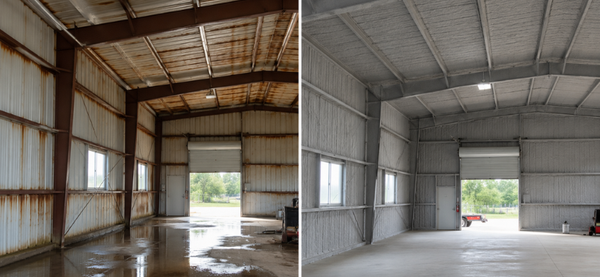 Reinforcing Commercial Metal Buildings With Specialized Insulation Contractors